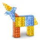 Ricokids Magnetic Blocks RK-766, 70+ Piece Educational Building Toy Set