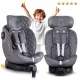 Nukido Prestige Line Child Car Seat, 0-36 kg, Isofix, Grey