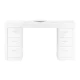 Activeshop 324 Manicure Desk with Cassette Dust Collector, White