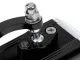 Aluminum Motorcycle Mirrors with M10 Mount and M8 Adapter, 2 pcs, Black