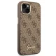 Guess GUHCP14SHG4SHW iPhone 14 6.1" brown/brown hard case 4G Vintage Gold Logo
