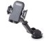 Adjustable Car Phone Holder for Windshield with Suction Cup, Black