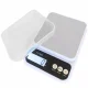 Electronic Kitchen Scale with Bowl Cover 5 kg / 1 g, White