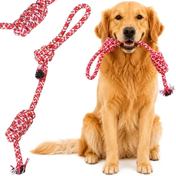 Dog Rope Toy with Loop, 40 cm