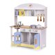 Детская деревянная кухня Ecotoys TL103013 с 12 аксессуарами