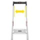 Hailo L60 StandardLine 4 Step Aluminium Stepladder
