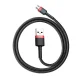 Micro USB Cable Baseus Cafule 1.5A 2m Red/Black