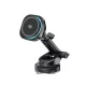 Tech-Protect V20 MagSafe Car Holder with 25W Qi2.2 Wireless Charger - Black