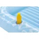 Bestway Sun-Kissed Inflatable Lounge Float with Backrest, 214 x 155 cm