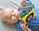 Baby Soft to Touch Sensory Rustling Squeaky Book Booklet Brochure \"Sheep\", Multicoloured