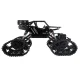 RC Rock Crawler 4x4 LHC012 2-in-1 Remote Control Car, Black