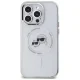 Karl Lagerfeld iPhone 14 Pro Max Case IML Metal Karl & Choupette MagSafe, White