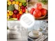 Telescopic Over-the-Sink Dish, Fruit and Vegetable Drainer, White