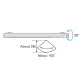 Maclean MCE235 LED Lamp with Motion Sensor, 4000K, 3xAAA