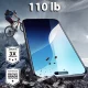 ESR Armorite Tempered Glass for iPhone 16 with Applicator, Black Frame