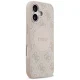 Guess 4G Circle Classic Logo MagSafe Case for iPhone 17, Pink