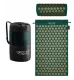 4Fizjo Acupressure Acupuncture Massage Mat Set with Pillow, 68x42 cm, Green/Gold