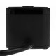Power Strip Cube Huslog with 3 Outlets and 4 USB Ports with USB-C, Black