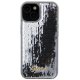 Guess Sequin Script metāla vāciņš iPhone 15 - sudraba krāsā | Metal case for silver
