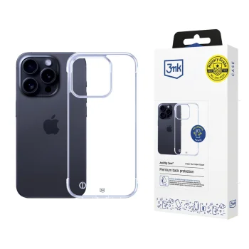 3mk Just20g Clear Case for Apple iPhone 16 Pro Transparent