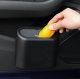 Pakarināma auto miskaste ar vāku, melna