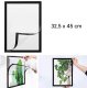 Magnetic Frame for Diamond Painting and Photos, Black