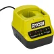 Ryobi ONE+ RC18120-250 Battery Starter Kit, 18 V, 2x 5.0 Ah with Charger