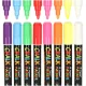 Chalk Markers for Glass and Boards KX3260, Washable, 8 pcs