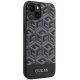 Guess iPhone 14 Plus Case G Cube Stripes MagSafe, Black