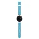 Hello Kitty Silicone Kitty Head Universal Smartwatch Strap 22mm, Blue