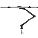 Glow L03 Cosmetic Desk Lamp with Clamp, Black