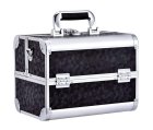 Makeup Case Box Cosmetic Bag Organizer - 30x20x25cm, Black