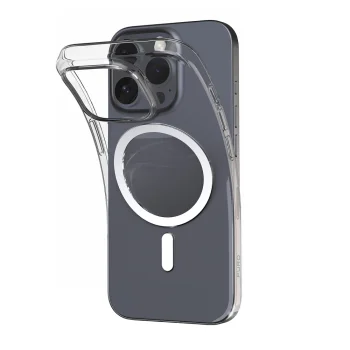 Puro iPhone 16 Pro Max Case 03 Mag MagSafe - Transparent