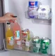 Adjustable Refrigerator Drawer Organizer, 4 pcs, Transparent