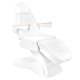 Sillon Lux 273b Electric Beauty Chair with 3 Motors and Stool 304, White