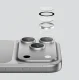 AmazingThing iPhone 17 Pro / 17 Pro Max Lens Glass with Black Aluminum Frame
