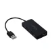 Maxlife 4-Port USB Hub + 1.5m Cable, Black