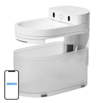 Viedā dzīvnieku dzirdinātava Catlink Pure 3 2.3L (Balta)