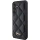 Guess Samsung Galaxy S23 FE Case Quilted Metal Logo, Black
