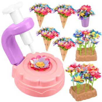 3D Flower Maker Creative DIY Craft Kit with Accessories