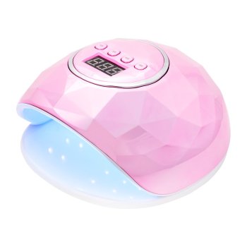 SHINY UV/LED Manicure & Pedicure Lamp 86 W, Pink Pearl (39 LED, Dual LED, with Timer)