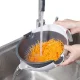 Multifunctional Vegetable Slicer with Bowl and Strainer AG693, White/Black