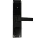 Smart Electronic Door Lock with Fingerprint, PIN, and Bluetooth, Black