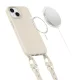 Tech-Protect iPhone 14 Case MagNecklace MagSafe, Beige