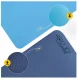 4Fizjo 997 TPE Yoga and Fitness Mat 180x60x1 cm, Navy Blue
