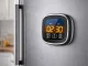 Digital Meat Thermometer with Probe and Touchscreen, White
