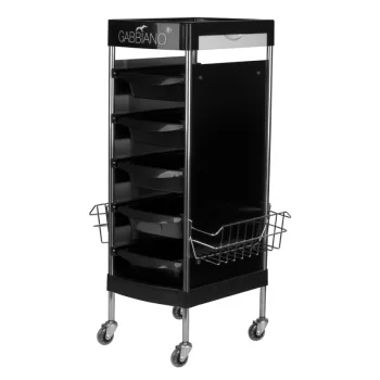 Gabbiano FX11-E Hairdressing Trolley Black