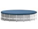 Intex 26756 Above Ground Frame Pool Set 610 x 132 cm, 12-in-1 with Filter Pump