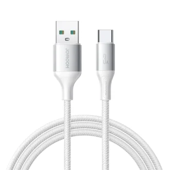 Joyroom S-A28 Flash Series USB-A to USB-C Cable 3A 2m - White