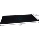 Dunmoon 24274 XXL Gaming Mouse Pad, 90x40 cm, Black/Blue